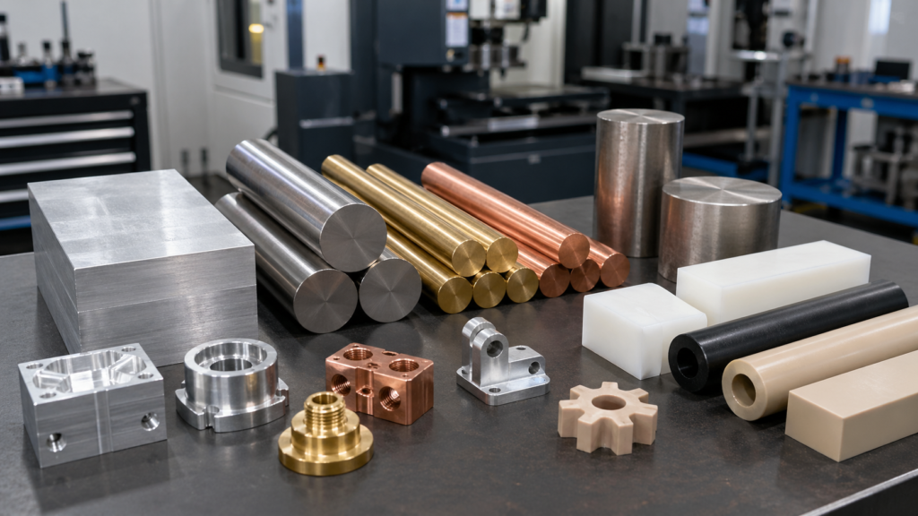 Common Precision Machining Materials