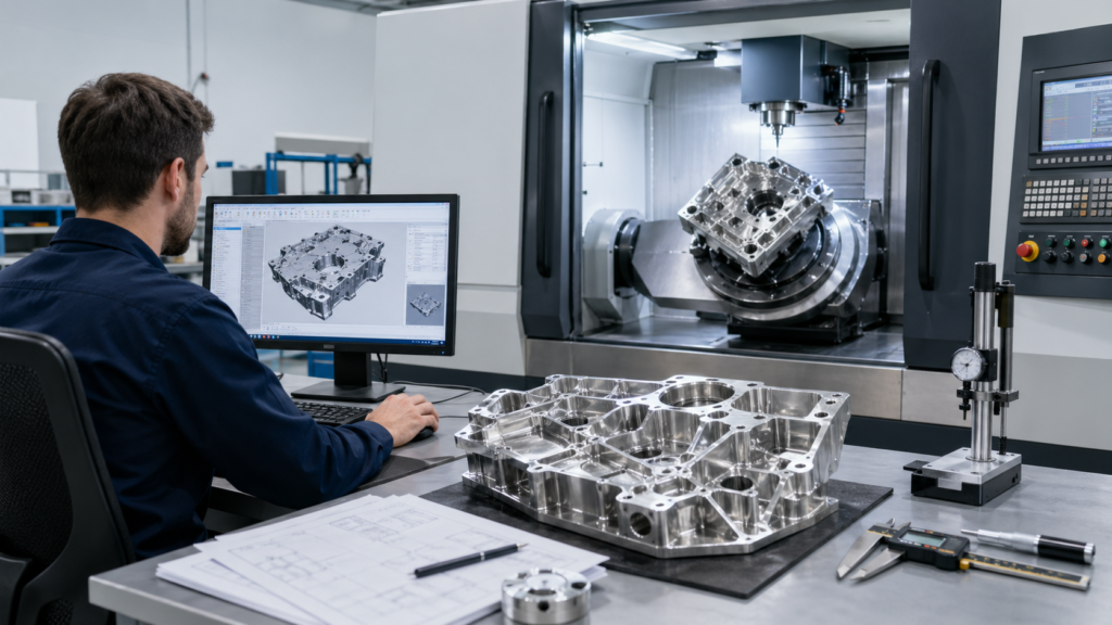 How Sino V Rise Supports Complex 5 Axis CNC Machining Project