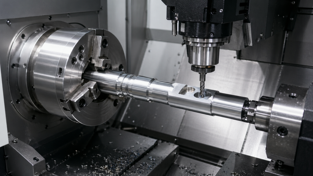 Turn-mill machining