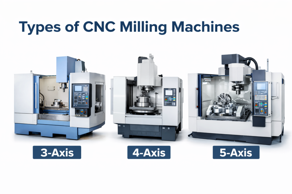 Types of CNC Milling Machines