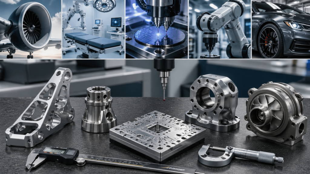 What Industries Care About Most in CNC Machined Parts