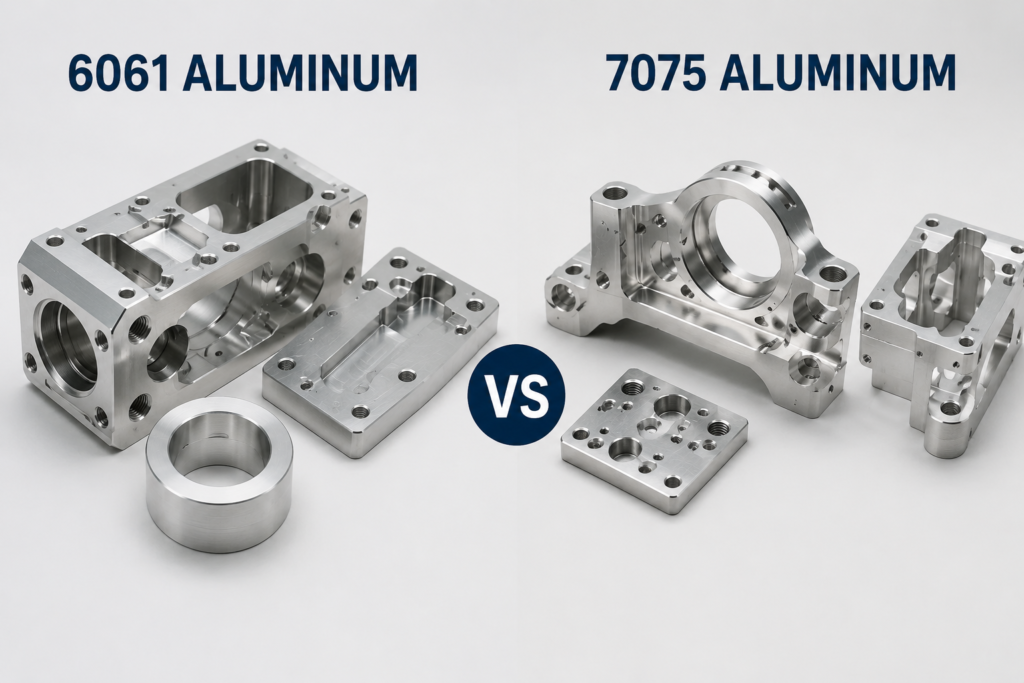 6061 vs. 7075 Aluminum for CNC Machining: Material Selection Guide 1 6061 vs. 7075 Aluminum at a Glance CNC Machining Aluminum