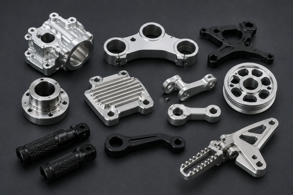 Common CNC Machined Automotive and Motorcycle Parts