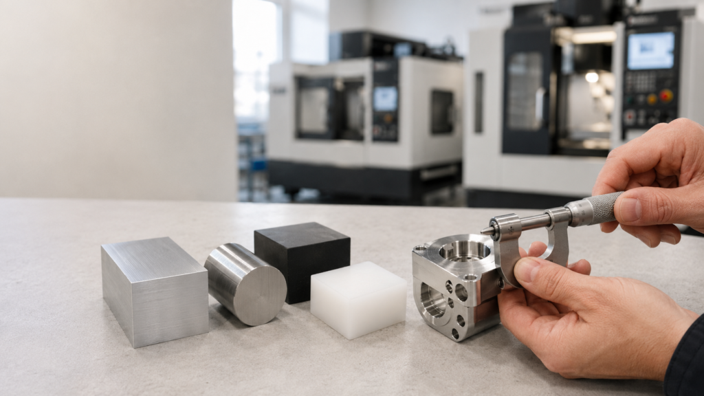 How to Choose CNC Machining Materials for Tight-Tolerance Parts? 2 Key Material Factors That Affect CNC Tolerance