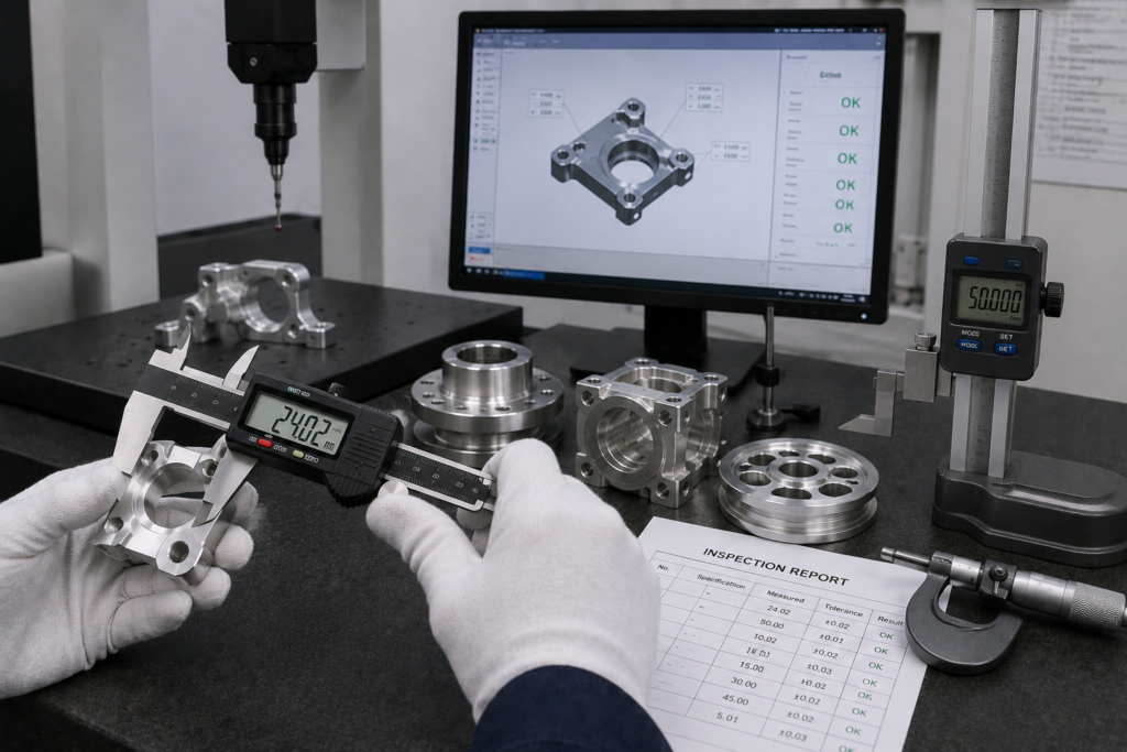 Recommended Inspection Methods for Automotive CNC Parts