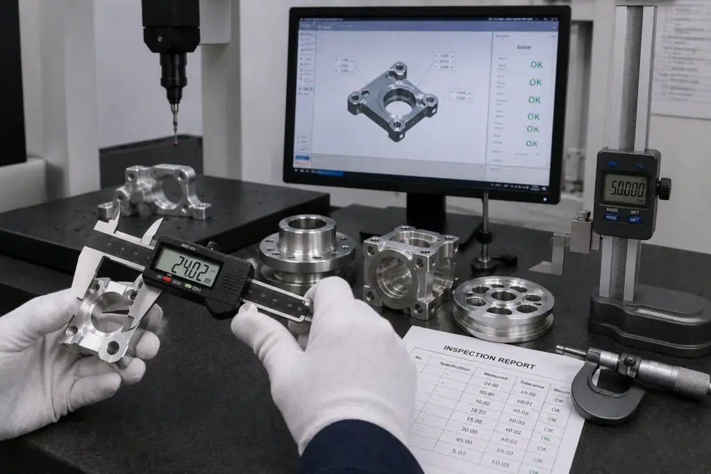 Recommended Inspection Methods for Automotive CNC Parts