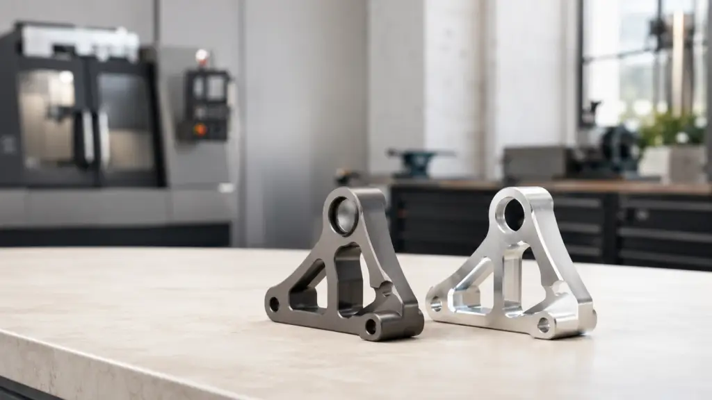 Titanium vs. Aluminum for Lightweight Precision Components? 1 Titanium vs Aluminum