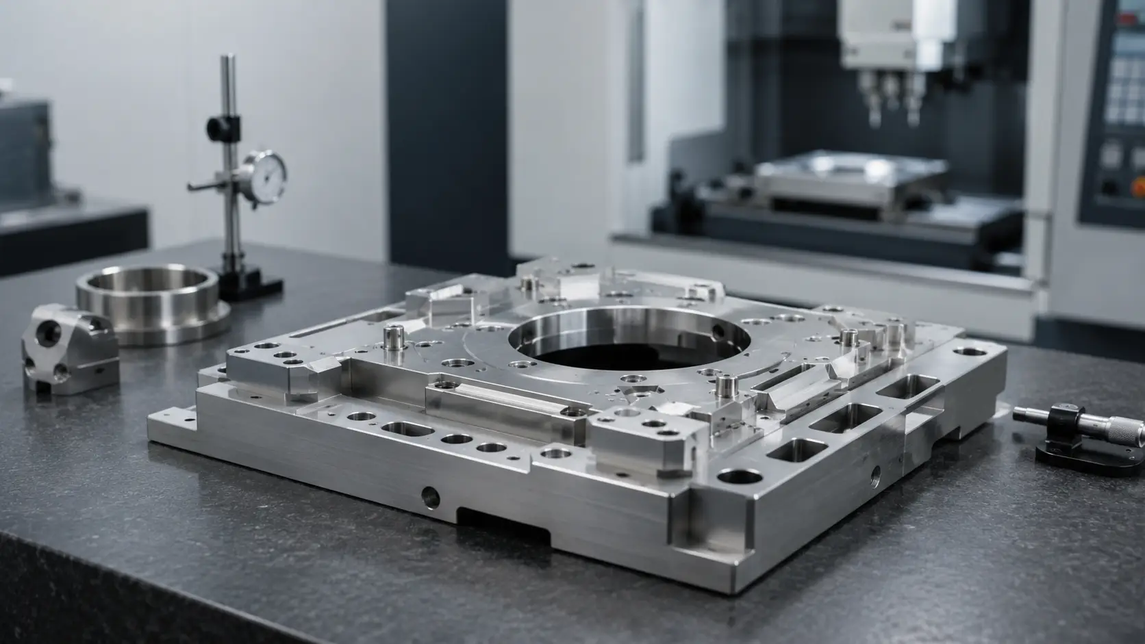 CNC Machining for Semiconductor Fixtures