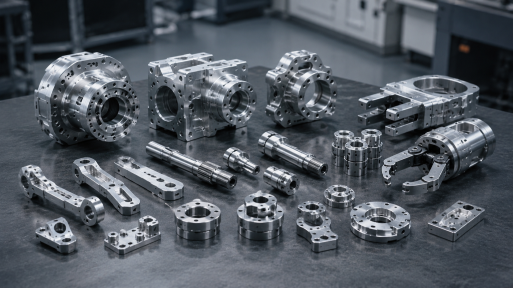 Common CNC Machined Robotics Components