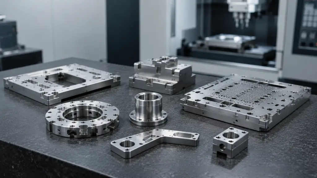 CNC Machining for Semiconductor Fixtures: Design and Material Considerations 2 Common Machine Parts for Semiconductor Manufacturing
