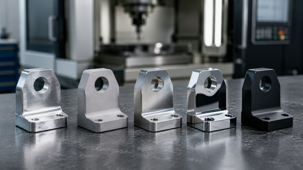 Common Metal Finishes for CNC Machined Parts