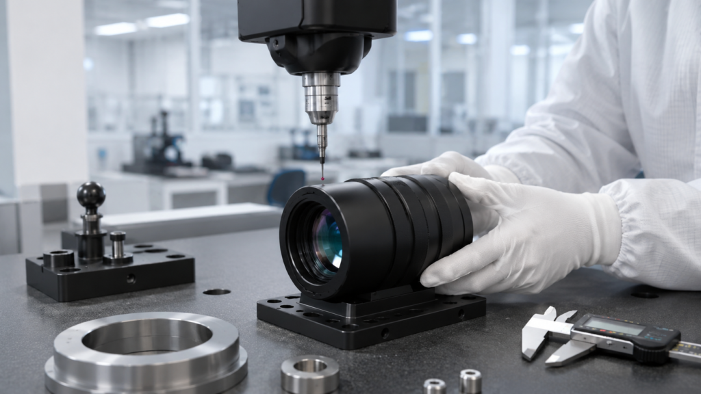 Inspection Methods for Metal Finishes on Optical Components