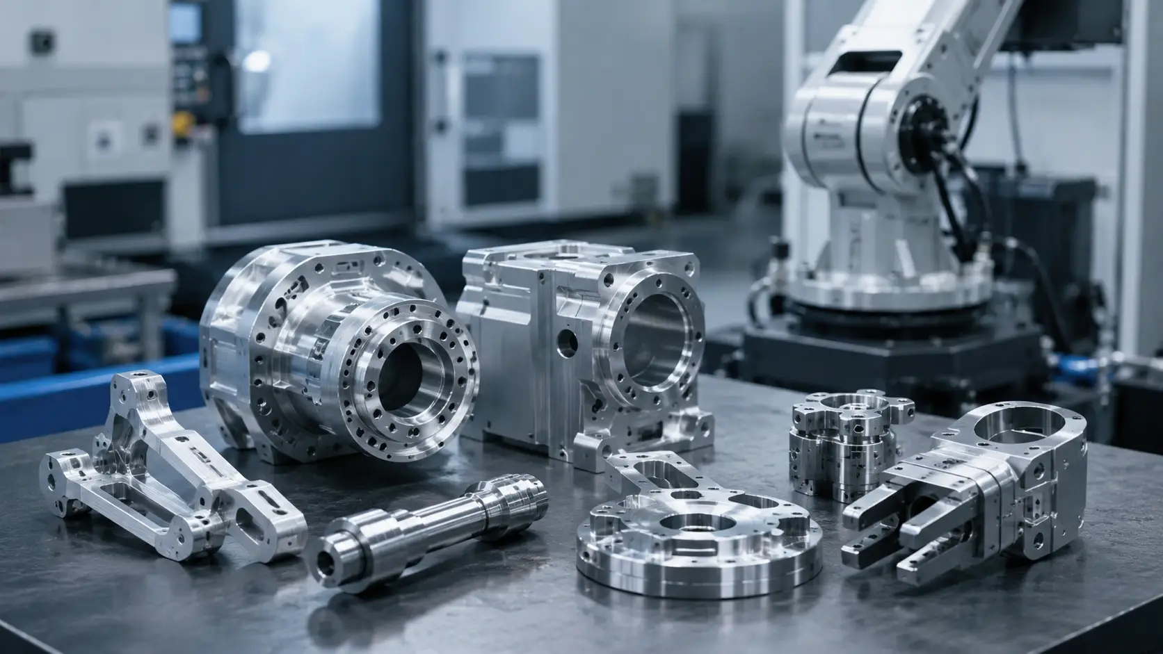 Robotics Components Machining- Balancing Weight, Precision and Cost