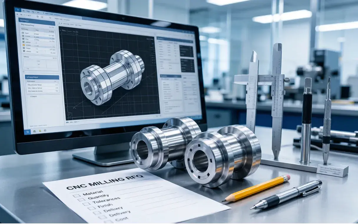 CNC Milling RFQ Checklist: Files, Tolerances, Finishes and Inspection