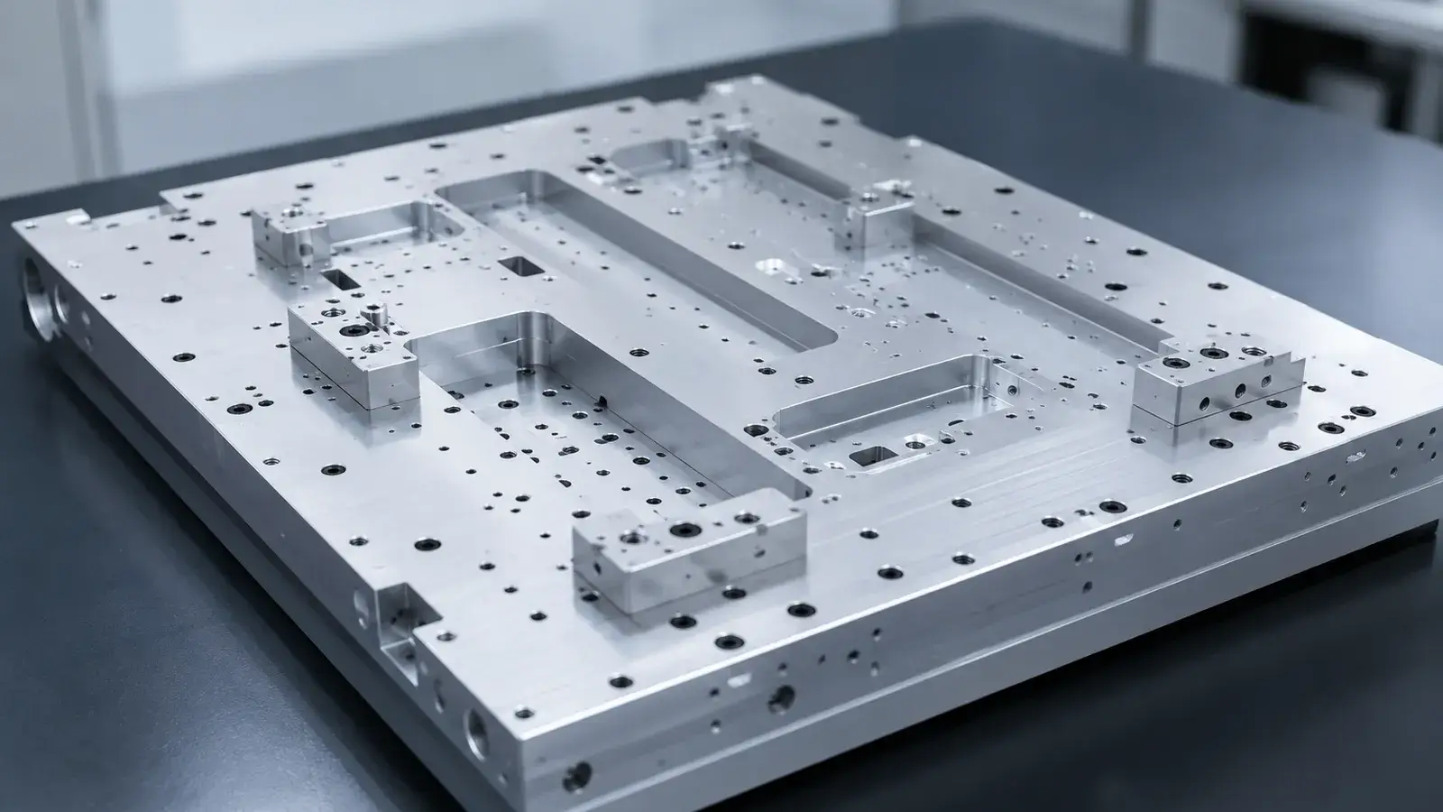 CNC Milling Semiconductor Fixture Plates: Flatness, Hole Position and Surface Treatment