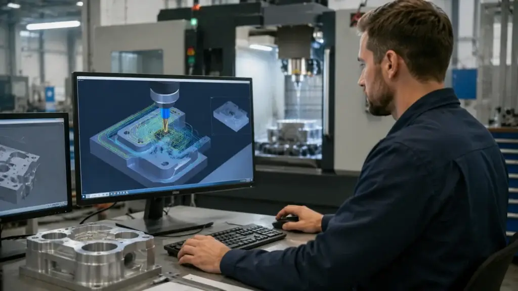How Does CNC Milling Work? 2 Convert CAD Files into CNC Programs