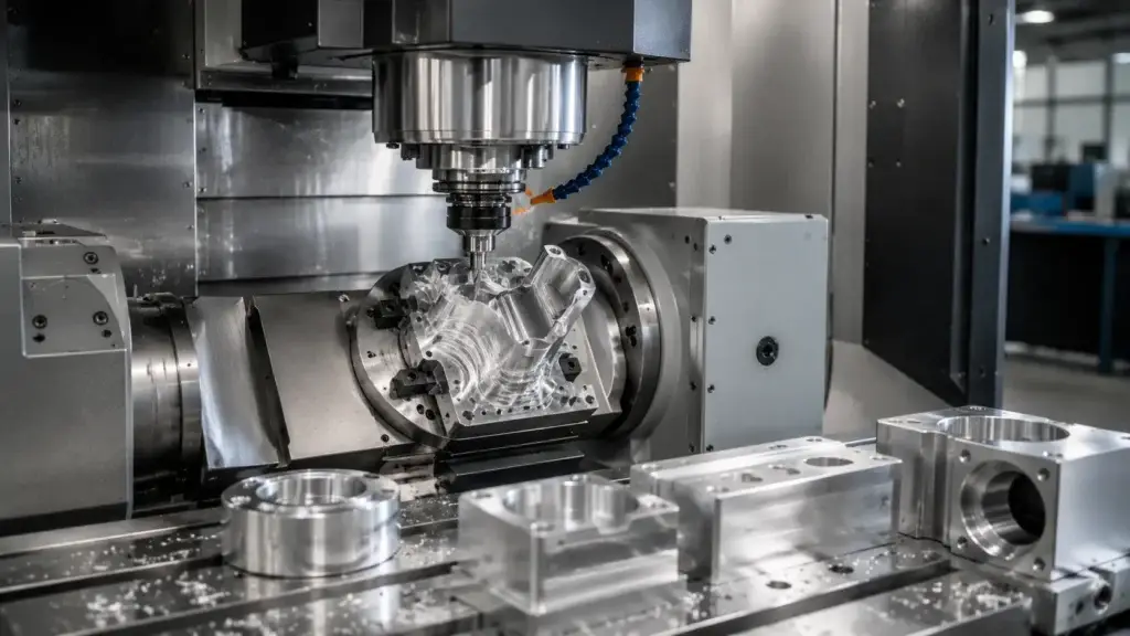 CNC Milling Process: 9 Steps from CAD Design to Finished Parts 5 How 3-Axis, 4-Axis and 5-Axis Milling Change the Process