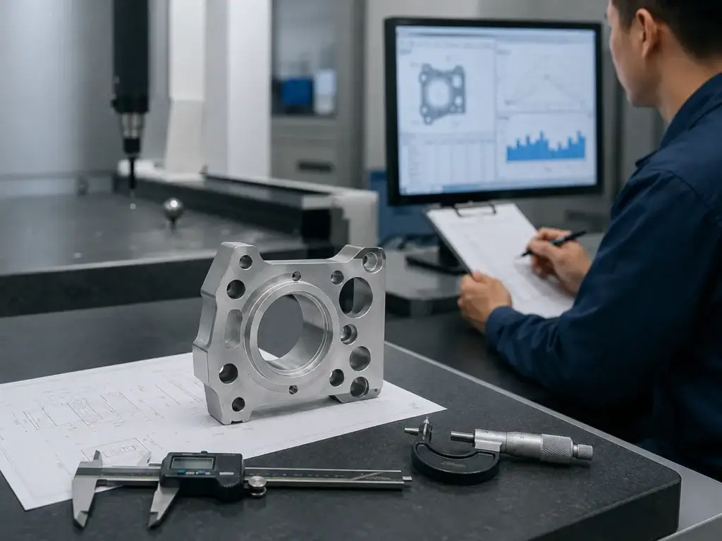 CNC Machining Tolerances Explained: What ±0.005 mm Means for Buyers? 7 How SinoRise Supports Tight-Tolerance CNC Machining