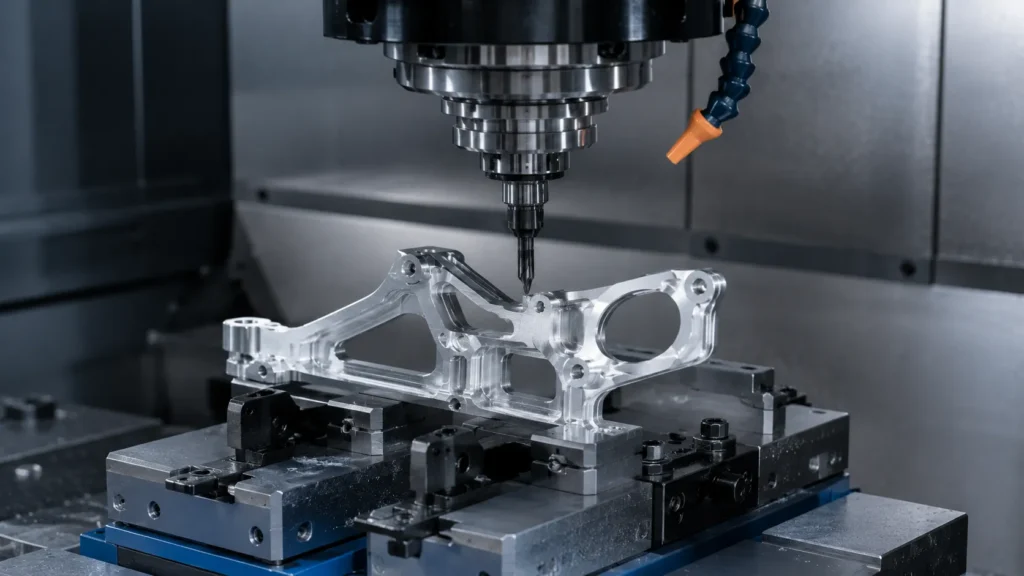 Process Strategy for High Precision CNC Machining