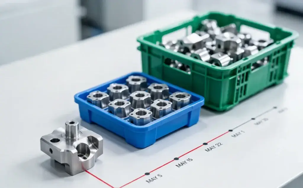 Quantity, Lead Time and Production Stage