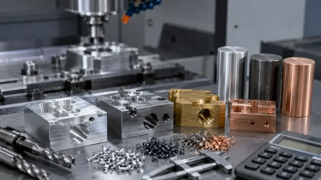 What Materials are Allowed for CNC Milling?A Complete Material Selection Guide 4 Recommended CNC Milling Materials by Application