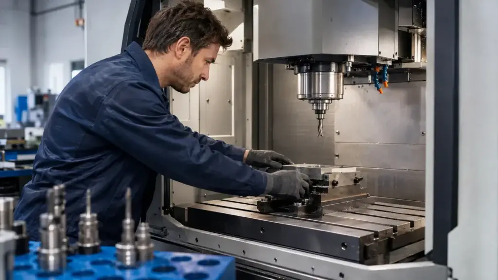 How Does CNC Milling Work? 3 Set Up the CNC Milling Machine