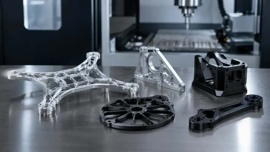 Surface Finishing for Drone Housing Machining and Robotics Parts