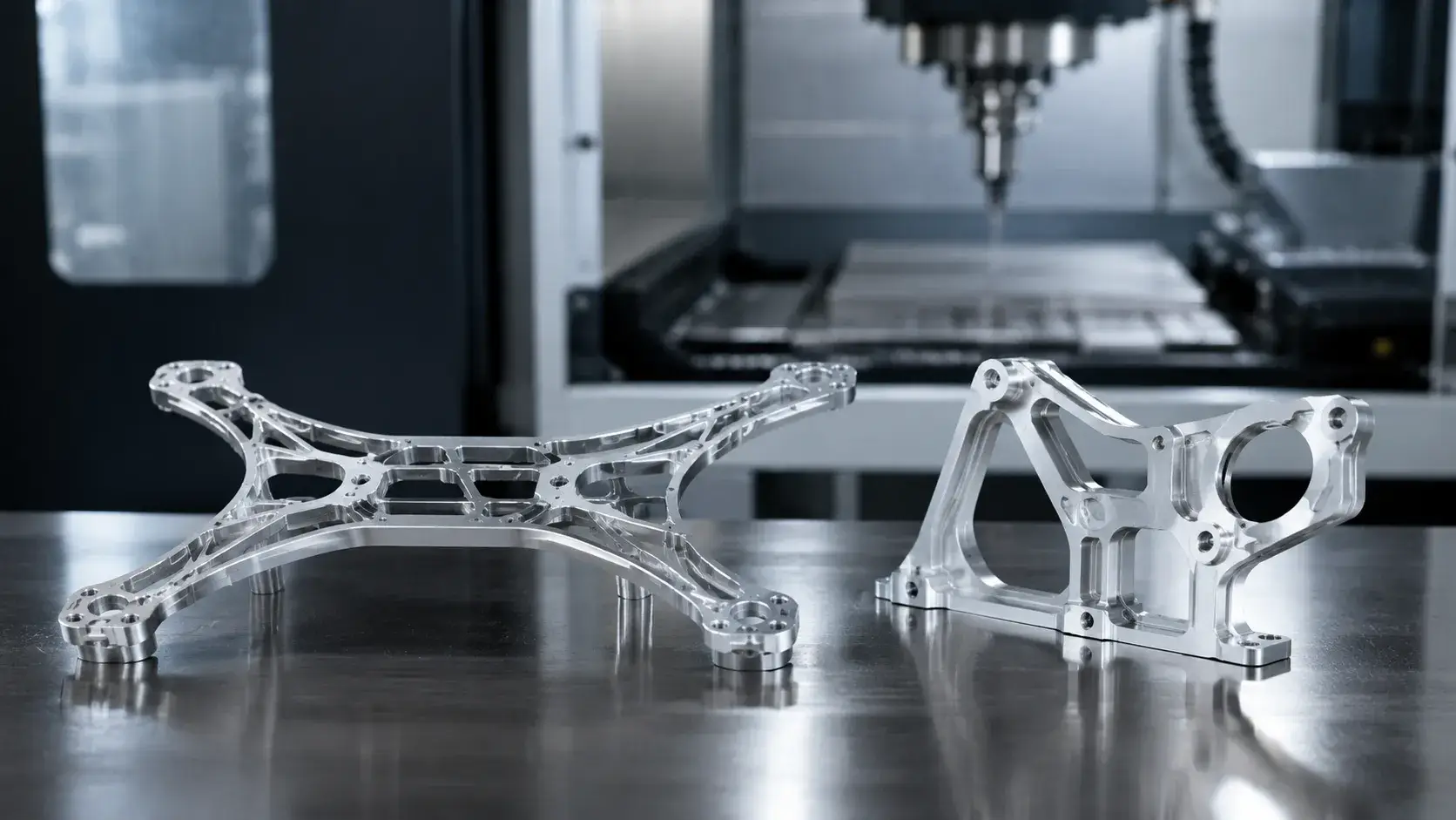 Thin-Wall Aluminum CNC Machining for Drone and Robotics Parts