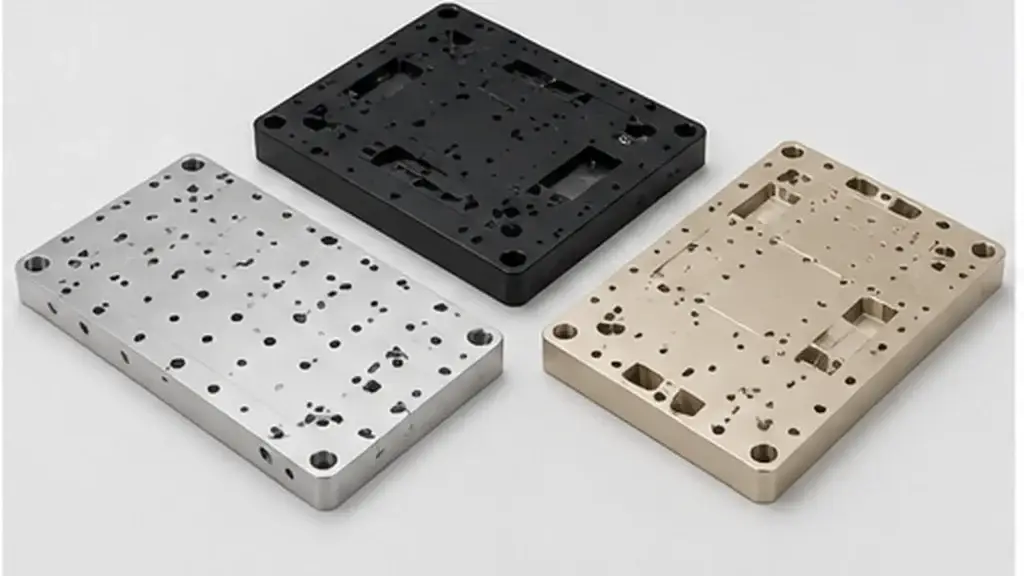 Three Semiconductor Fixture Plate Examples