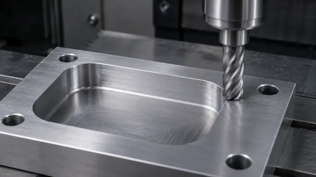 Why CNC Milling Leaves an Internal Radius