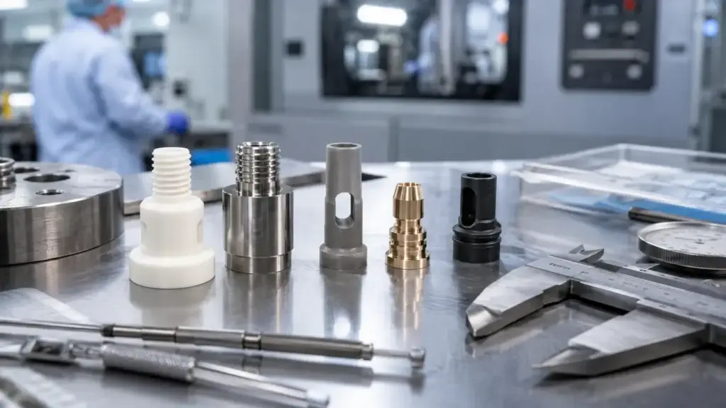 Medical CNC Machining Materials: 316L Stainless Steel, Titanium and PEEK 1 Why Material Choice Matters in Precision Medical Machining