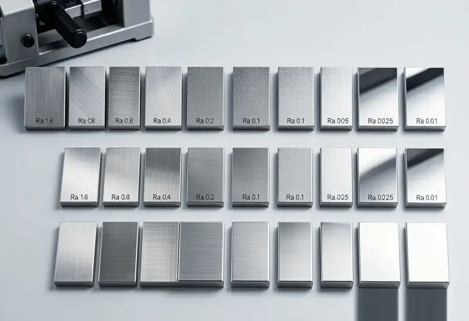 What Ra Surface Finish Can CNC Milling Achieve? 1 CNC milling surface finish overview comparison