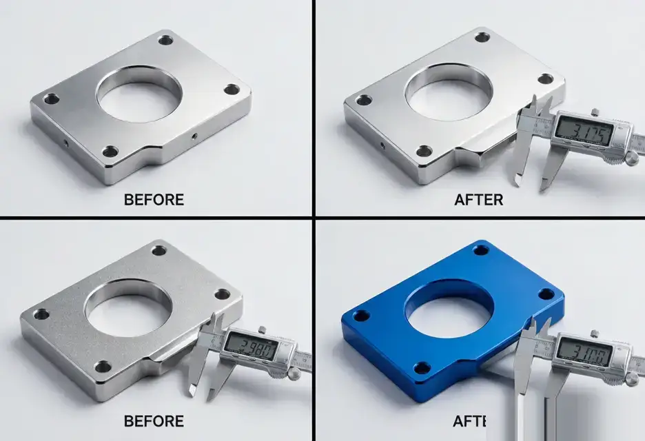 What Ra Surface Finish Can CNC Milling Achieve? 8 How finishing changes appearance Ra and dimensions