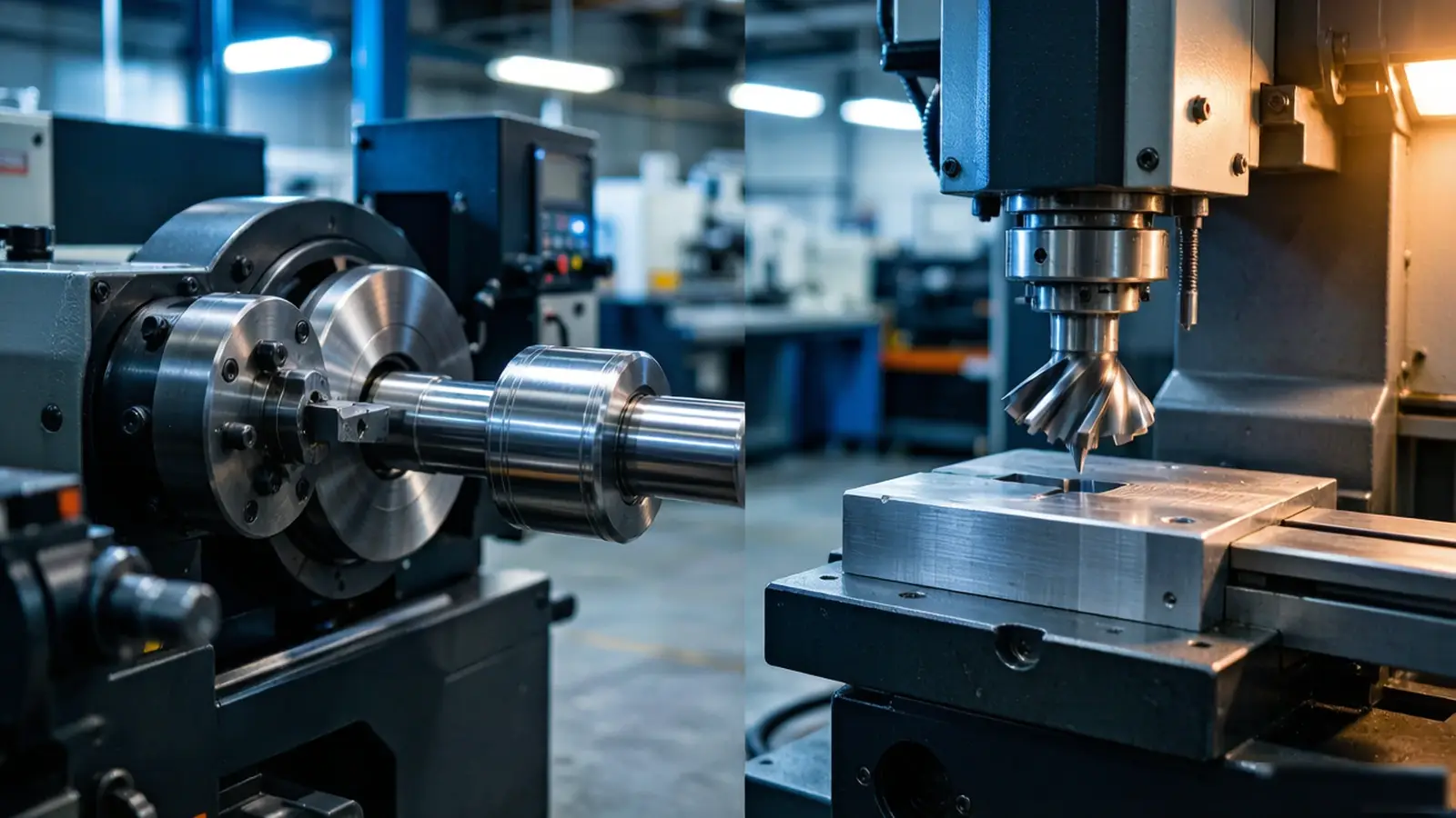 CNC Lathe vs CNC Milling: Key Differences