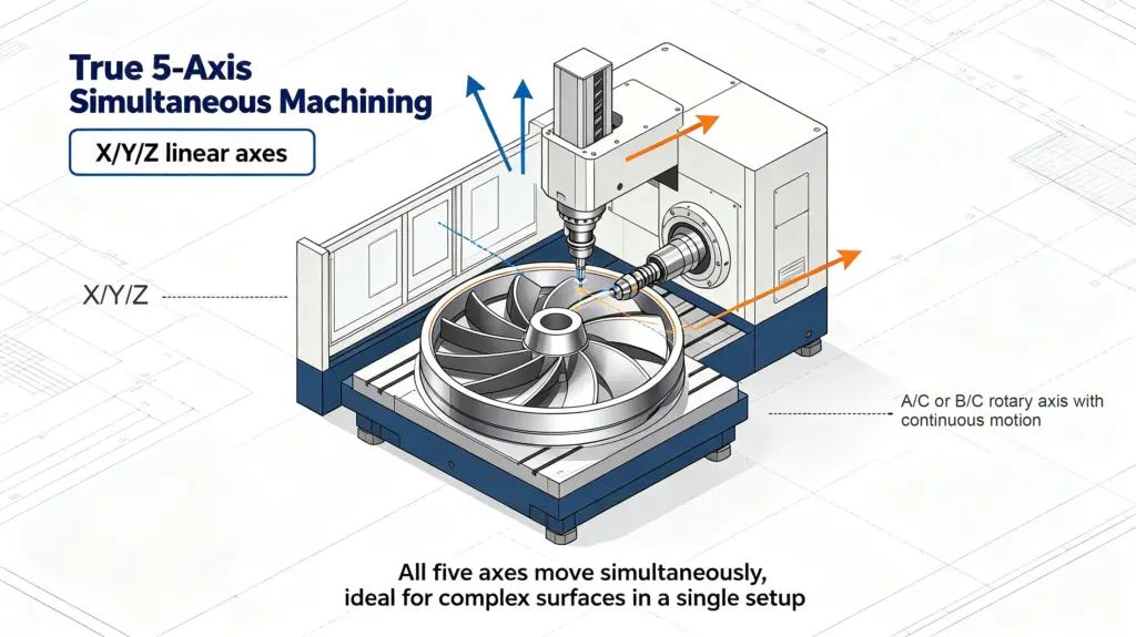 Simultaneous 5-Axis Machining